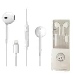 White Lightning Connector Earphone