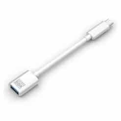 Alternative view of USB C - A Adaptor Silver