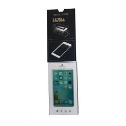 Alternative view of iPhone 6/6S, Invincible Armor Case, White - Black Trim