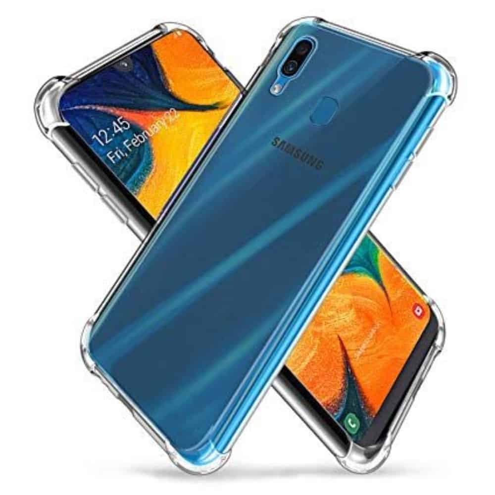 Goospery, Galaxy A20 / A30 (A205/A305), Super Protect, Clear Case - Air Cushioned Corners