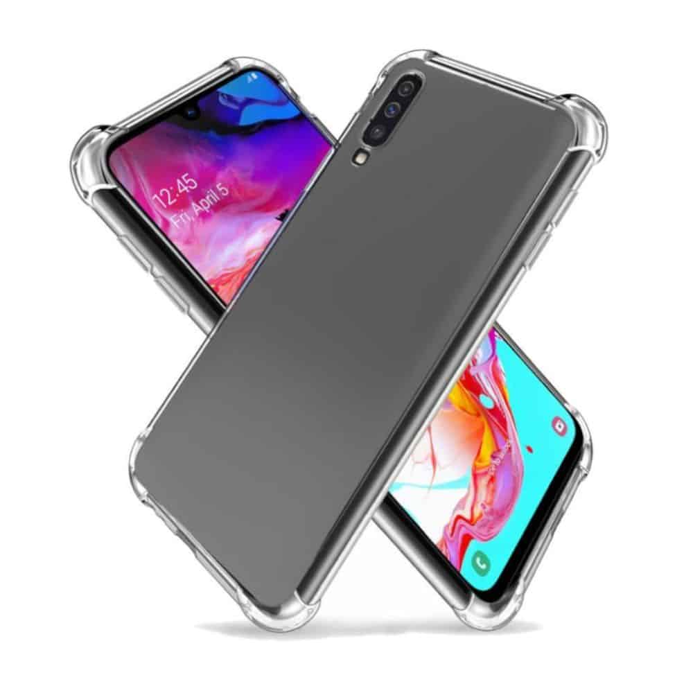Goospery, Galaxy A70, Super Protect, Clear Case - Air Cushioned Corners