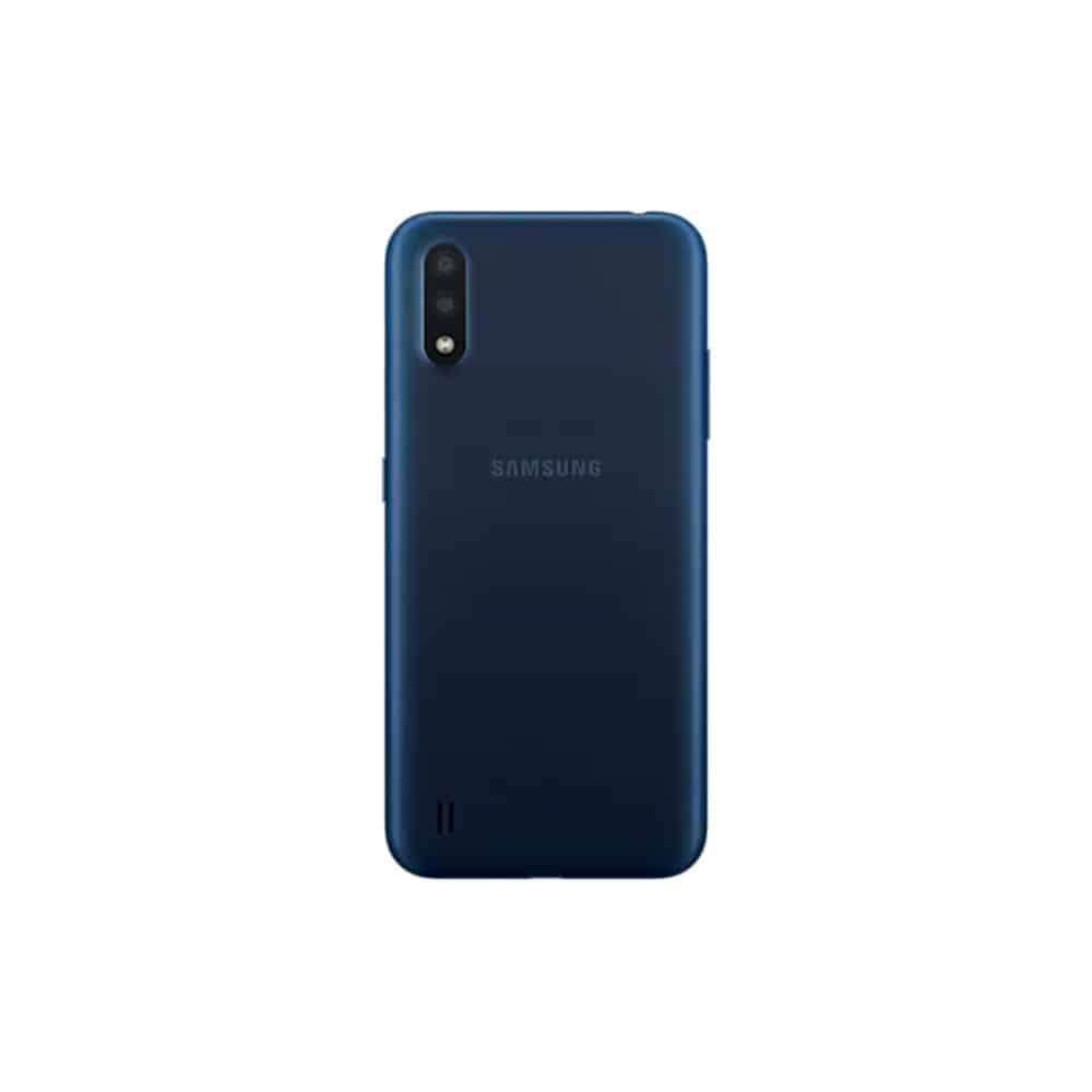 Blue Samsung Galaxy A01 Smartphone
