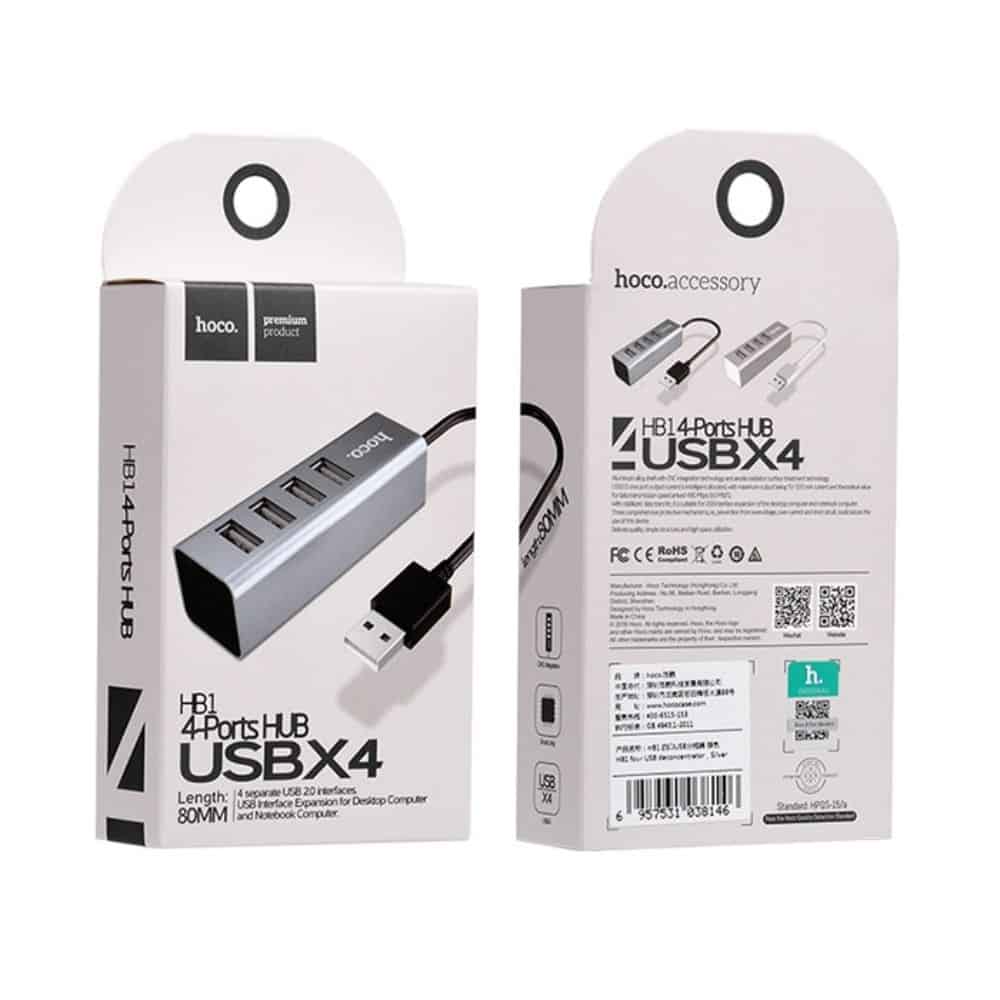 4 Port USB Hub