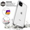 Galaxy A20E, Space Case Collection, Dual Material - Clear Case