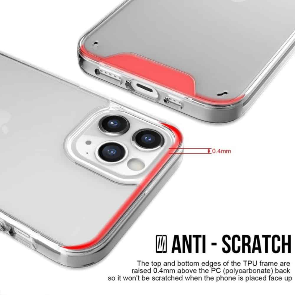 Galaxy A20E, Space Case Collection, Dual Material - Clear Case