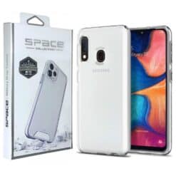 Samsung, Galaxy A20E, Space Case Collection, Dual Material - Clear