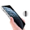 Galaxy A20E, Space Case Collection, Dual Material - Clear