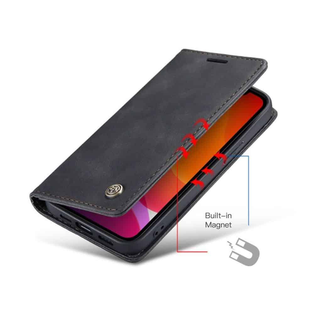 CaseMe, iPhone 12 Mini, 5.4″, Wallet Case – Black