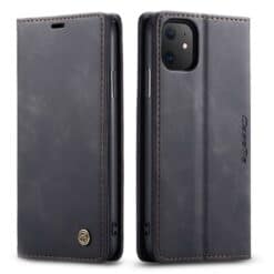 iPhone 12 Pro Max Black Wallet Case