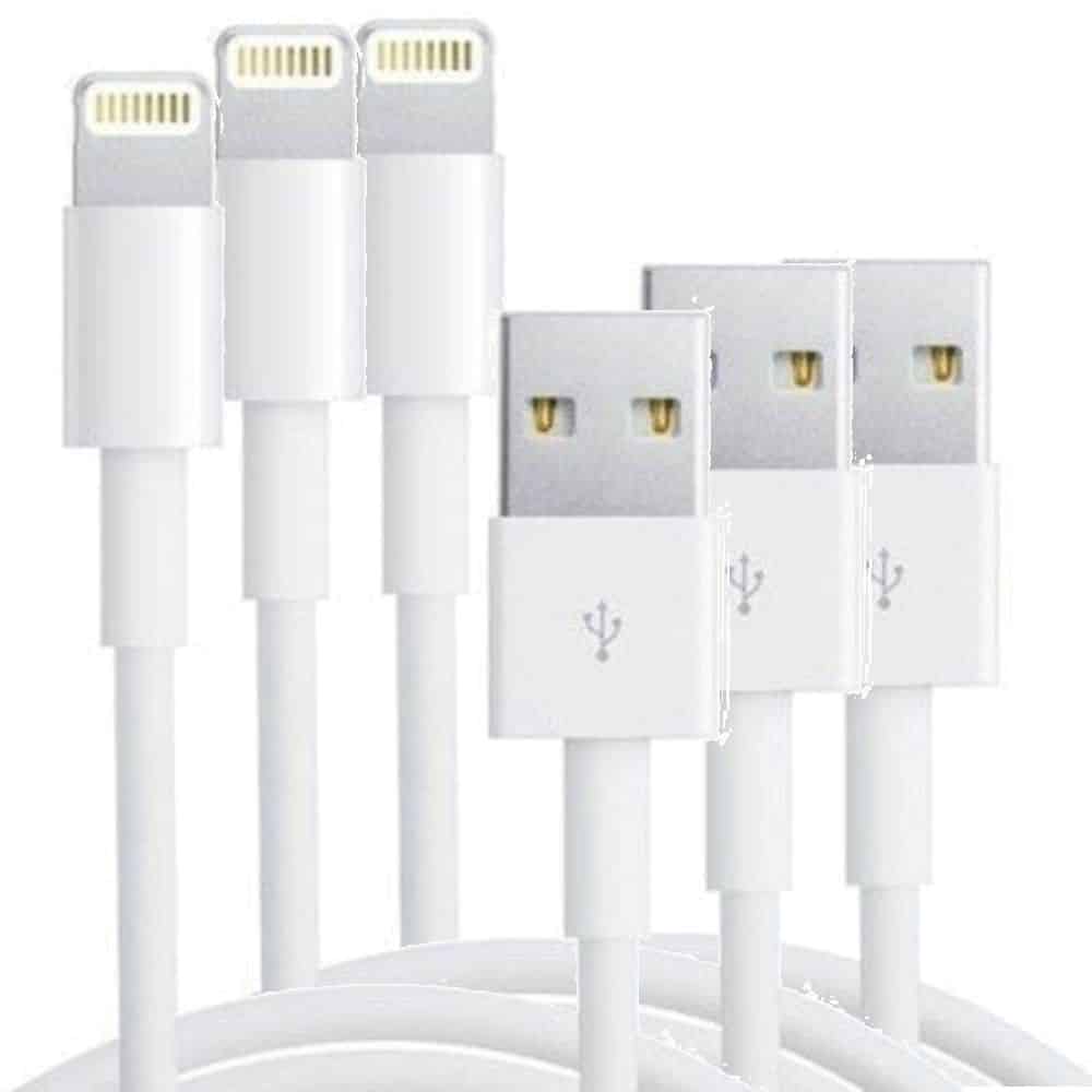 Lightning to USB Cable - 1M Tripple Pack