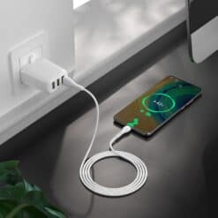 White-Hoco-3-Port-Charger-17W White