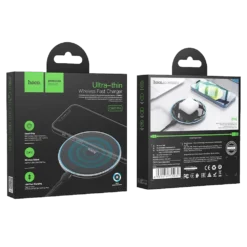 Hoco CW6 Pro Easy Charging Wireless Fast Charger 15W Black