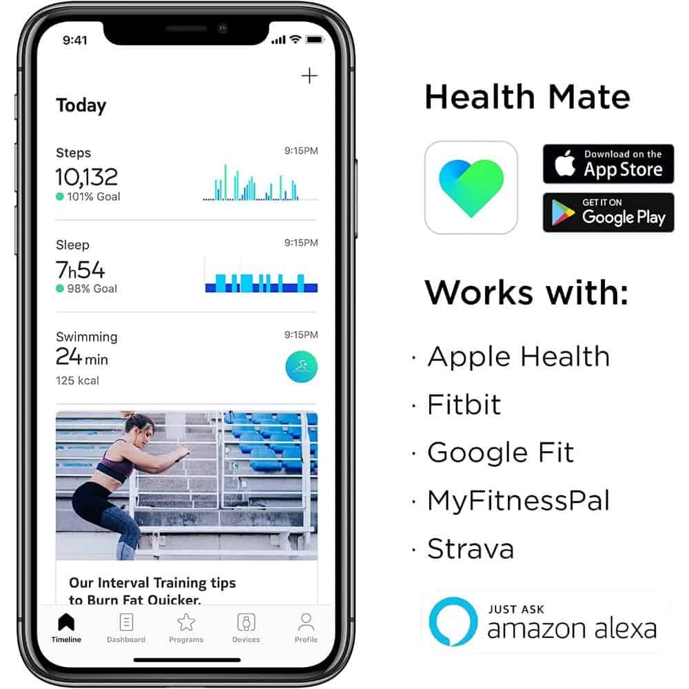 Withings Move Fitness Tracker - White/Coral