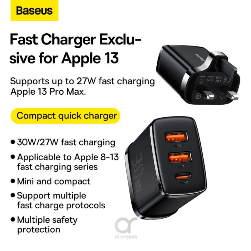 Baseus Compact Fast Charger