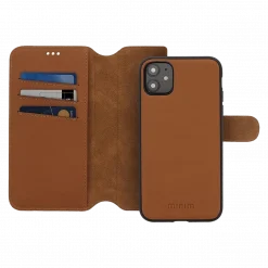 Apple iPhone 12 Mini 2 in 1 Wallet Case - Brown