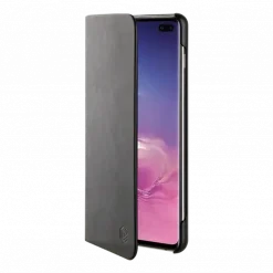 Promiz Book Case - Black, Samsung Galaxy S10 Plus