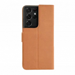 Promiz Wallet Case - Samsung Galaxy S21 Ultra Brown