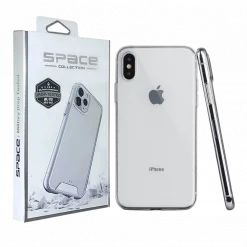 Apple, iPhone X / XS, Space Case Collection, Dual Material - Clear
