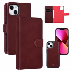 iPhone 13 - 2 in 1 Book-Type Card Holder & Back Cover