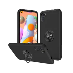 Galaxy A15 4G/5G Dual Layer Invisible Ring Case Black