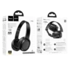Hoco W46 Charm Over the Ear Bluetooth Headset Black