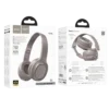 Hoco W46 Charm Over the Ear Bluetooth Headset - Brown