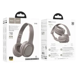 Hoco W46 Charm Over the Ear Bluetooth Headset - Brown