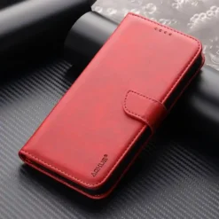 iPhone 16 Aokus Wallet Case Red