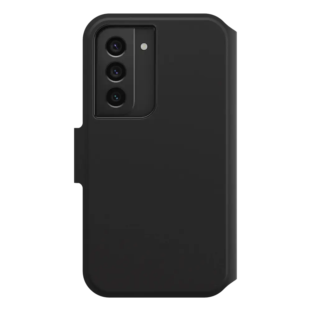 OtterBox Strada Via Case for Samung Galaxy S22 Black Flip Case