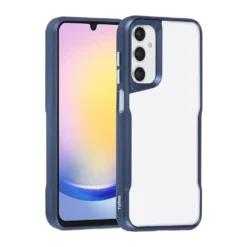 TUNIQ Galaxy A25 Back Cover Case - Silicone - Dark Blue