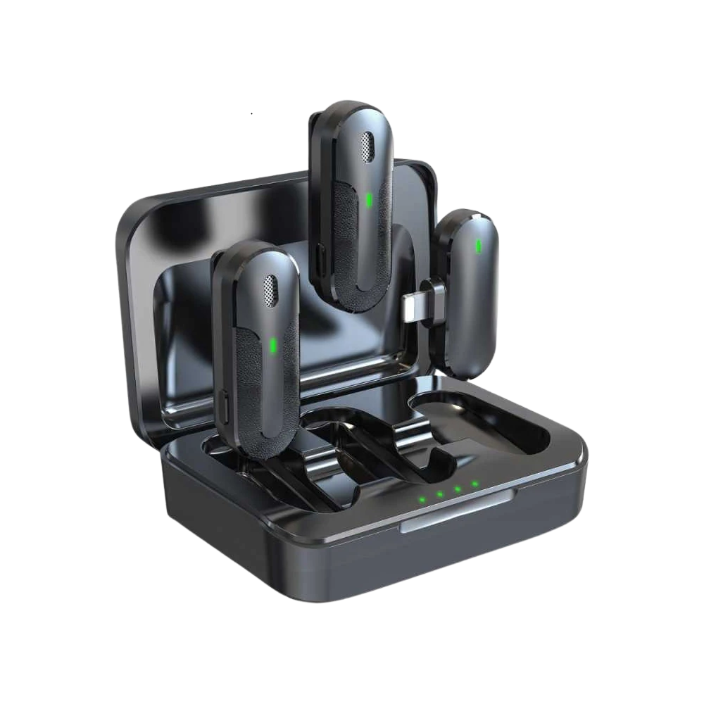 Devia Kintone Series Wireless Microphone Set of 3 - Lightning