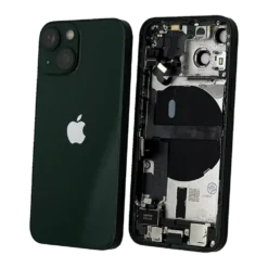 iPhone 13 Mini Rear Cover (Pulled A) Including Small Parts - Black