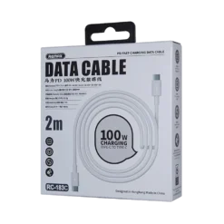 Remax 5A Fast Charging Data Cable Type C to Type C 100W Charging - 2 Meters