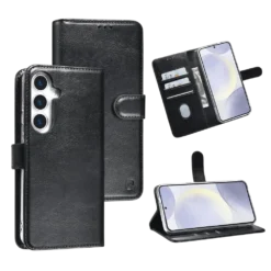 Samsung Galaxy S25 Plus Black Book Case
