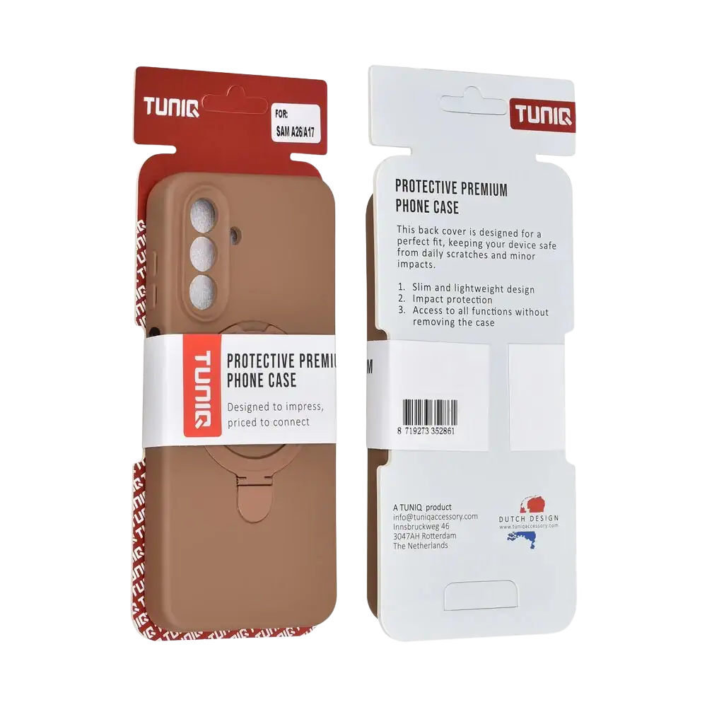 Galaxy A17 Case - Magsafe With Ring Stand - Desert Brown