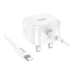 Hoco C91B Founder Single Port PD 20W Type C to Lightning Charger Set