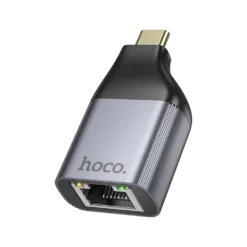 Hoco UA35 Type-C to RJ45 Adapter Gray