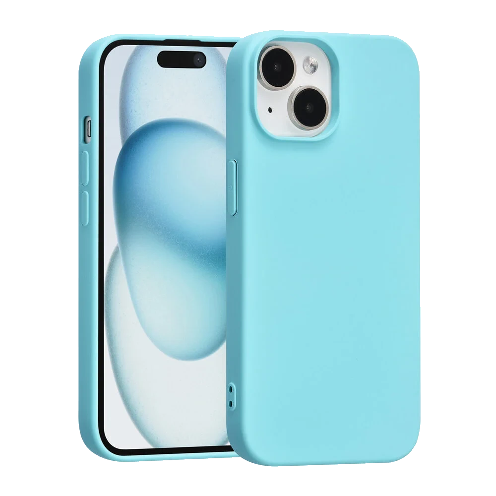 TUNIQ iPhone 15 Back Cover Case - Coral Blue