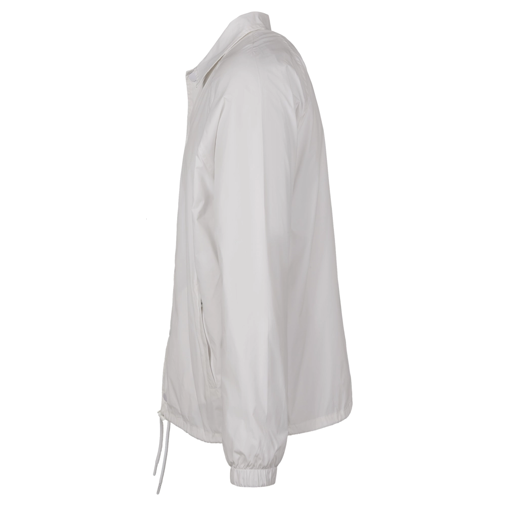Build Your Brand White Coach Jacket - BY128
