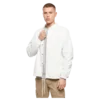 Build Your Brand White Coach Jacket - BY128