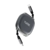 100W USB-C to USB-C Cable - Retractable Cable