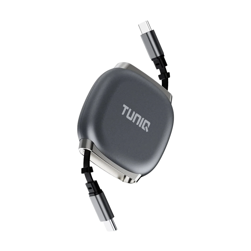 100W USB-C to USB-C Cable - Retractable Cable