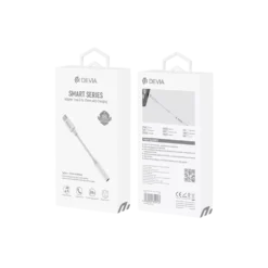 Devia - USB-C to 3.5mm Headphone Adapter - White
