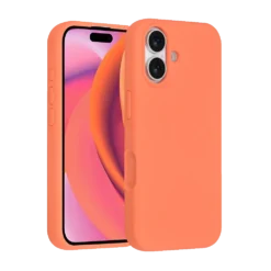 TUNIQ iPhone 17 Back Cover Case - Full Silicone - Orange