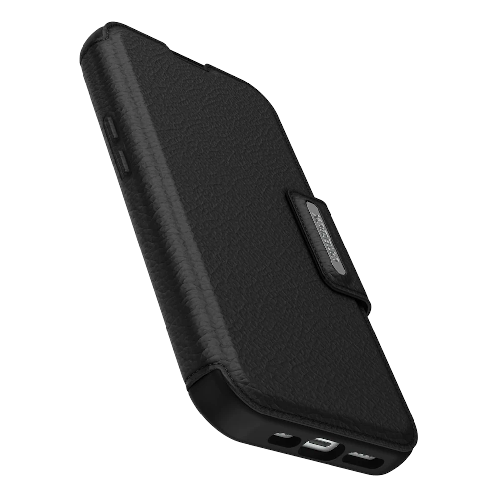 OtterBox iPhone 15 Wallet MagSafe Case - Black