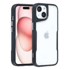 TUNIQ iPhone 15 Back Cover Case - Silicone - Black