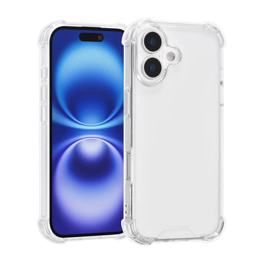 TUNIQ iPhone 17 Back Cover Case - Transparent - Antishock