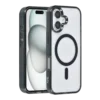 TUNIQ iPhone 16 Back Cover Case - Magsafe Silicone - Black